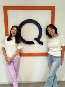 STLUCE 代表の松田有紀子とサイカ QVCにて「髪ツヤ」のご紹介でゲストおよび愛用者出演をいたしました